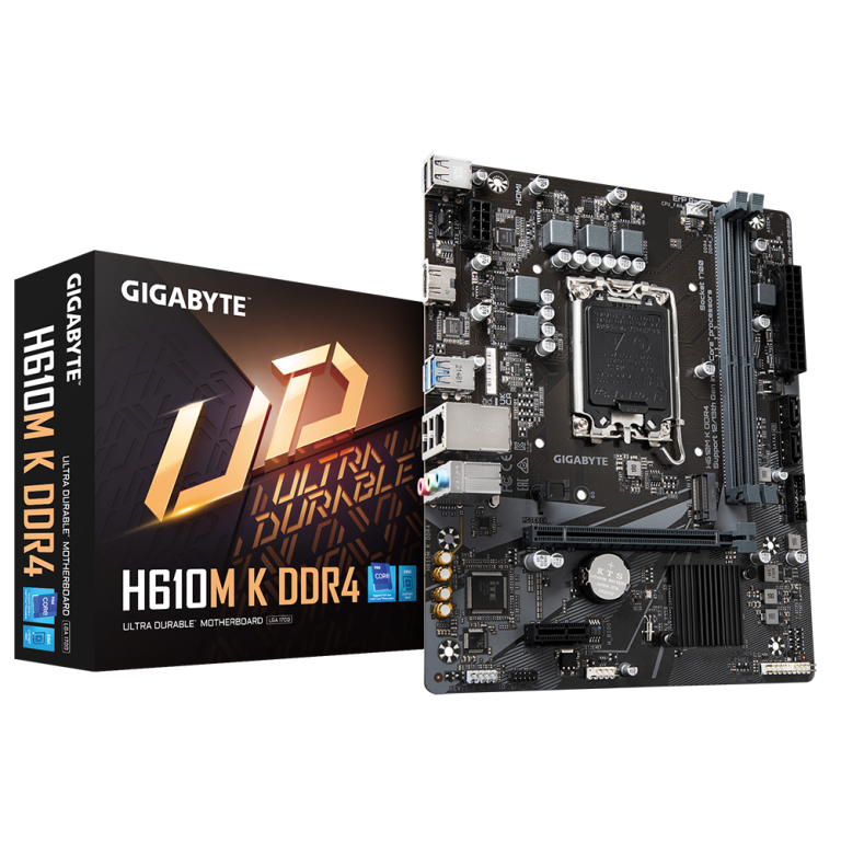 Gigabtye Motherboard H610M K DDR4