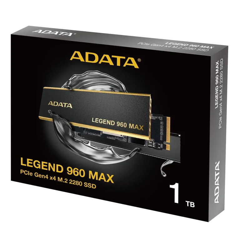 ADATA LEGEND 960 MAX SSD NVMe Gen4 with Heatsink