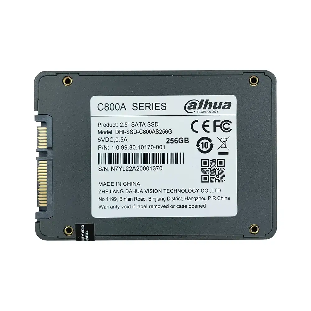محرك أقراص هارد Dahua SSD 256GB C800AS نوع SATA III 2.5 - كلش زين