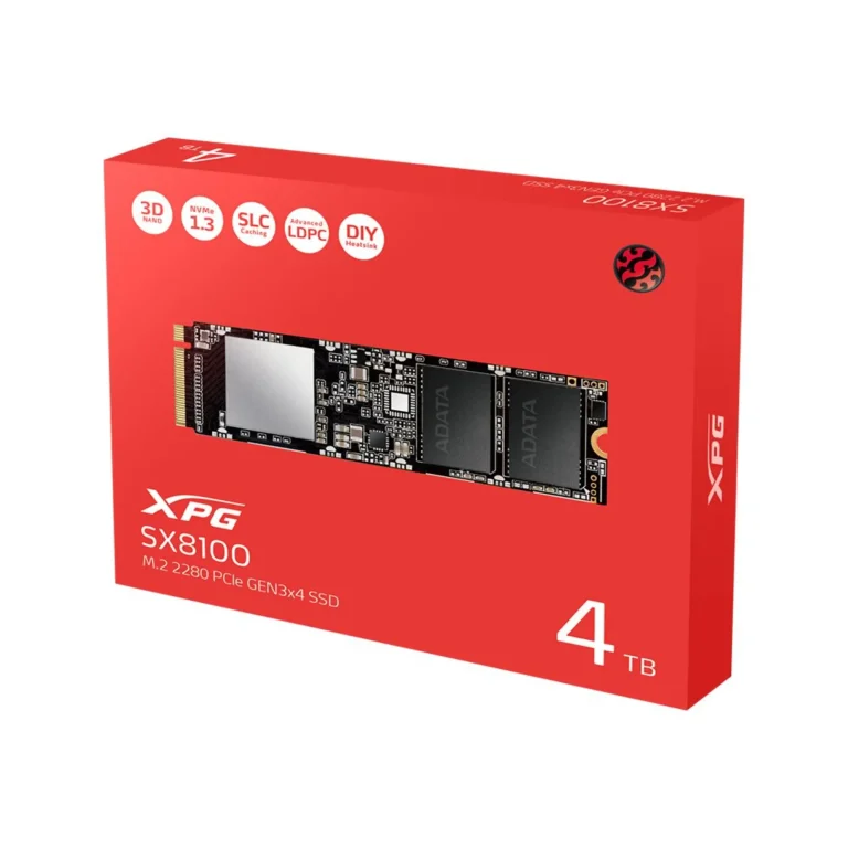 ADATA XPG SX8100 SSD NVMe Gen3 with DRAM