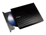 ⁦قارئ اقراص ASUS SDRW 08D2S U-LITE DVD-RW اسود وابيض⁩ - الصورة ⁦3⁩