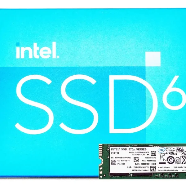 Intel 670P SSD NVMe Gen3 with DRAM