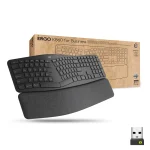 ⁦لوحة مفاتيح كيبورد لوجي تك Logitech Ergo K860 Wireless Split Keyboard أسود⁩ - الصورة ⁦3⁩