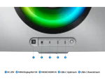 ⁦شاشة Samsung Odyssey OLED G8 Smart Curved HDR400 مقاس 34 بوصة⁩ - الصورة ⁦5⁩