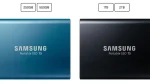 ⁦قرص صلب خارجي Samsung T5 External SSD اسود 250GB⁩ - الصورة ⁦2⁩