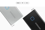⁦هارد تخزين خارجي Samsung T7 Touch External SSD عالي السرعة⁩ - الصورة ⁦4⁩