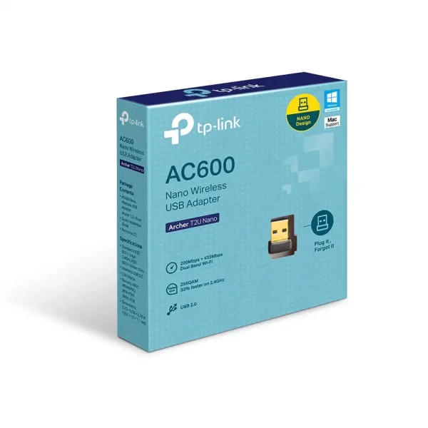 TP-Link Archer T2U Nano AC600 USB