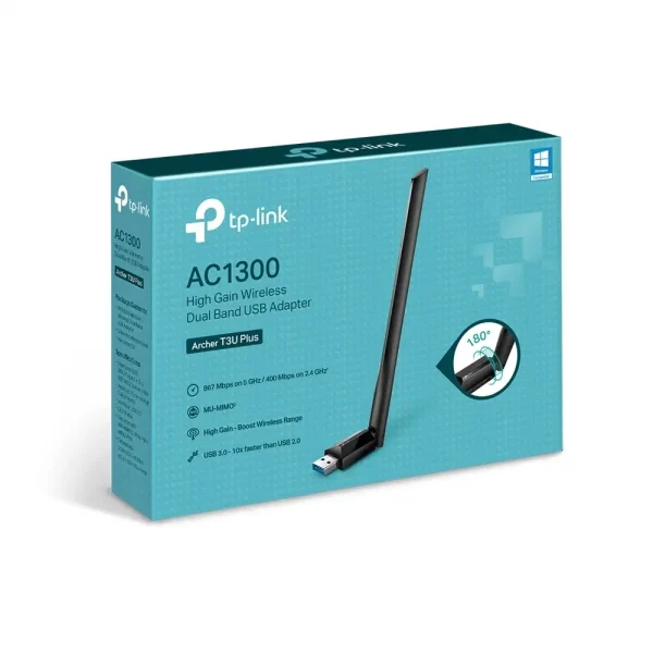 TP-Link Archer T2U Plus AC1300