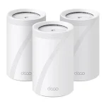 ⁦راوتر اسطواني TP-Link Deco BE65 BE9300 بتغطية واسعة⁩ - الصورة ⁦2⁩