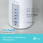 ⁦راوتر اسطواني TP-Link Deco BE65 BE9300 بتغطية واسعة⁩ - الصورة ⁦8⁩