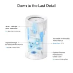 ⁦راوتر متطور TP-Link Deco BE85 BE19000 لتغطية وسرعة كبيرة⁩ - الصورة ⁦9⁩
