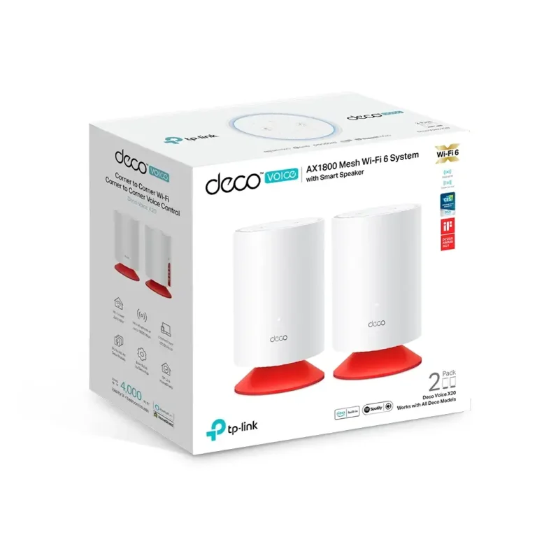 TP-Link Deco Voice X20 AX1800 2-Pack
