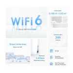⁦راوتر TP-Link Deco X95 AX7800 2-Pack واي فاي 6⁩ - الصورة ⁦4⁩