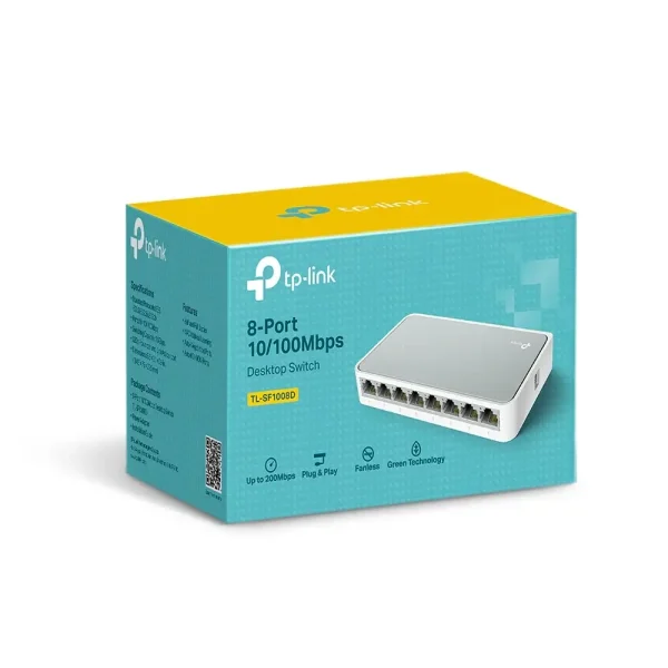 TP-Link TL-SF1008D 8-Port 10100Mbps Switch