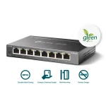 ⁦محول شبكات TP-Link TL-SG108E 8-Port Gigabit Easy Smart Switch⁩ - الصورة ⁦6⁩