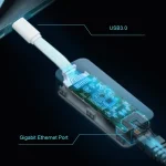 ⁦ادابتر ايثرنت TP-Link UE300C USB Type-C to Ethernet⁩ - الصورة ⁦6⁩