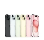 ⁦هاتف ايفون iPhone 15 ايفون بتصميم من الالمنيوم والزجاج⁩ - الصورة ⁦2⁩