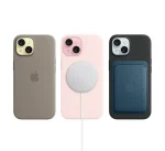 ⁦هاتف ايفون iPhone 15 ايفون بتصميم من الالمنيوم والزجاج⁩ - الصورة ⁦7⁩