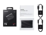 ⁦هارد تخزين خارجي سامسونج Samsung Portable SSD T9 أسود⁩ - الصورة ⁦3⁩