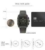 ⁦ساعة فيرزاتشي Versace Dominus Quartz للرجال سويسرية 42mm⁩ - الصورة ⁦4⁩