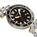 ⁦ساعة فيرزاتشي Versace Greca Sport رجالي سويسري 43mm⁩ - الصورة ⁦2⁩