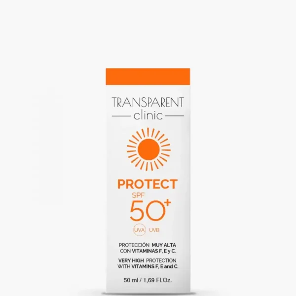 ترانسبرانت كلينيك الشفاف TRANSPARENT CLINIC واقي شمس SPF50