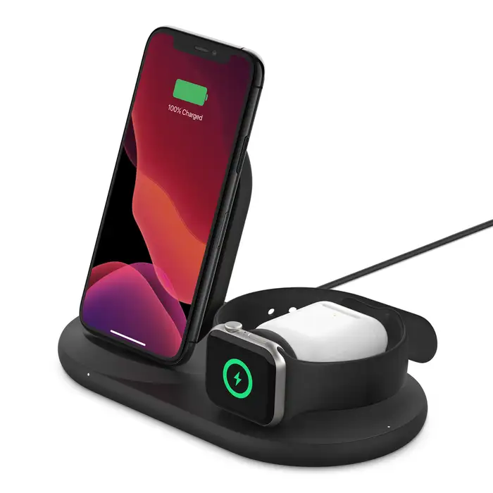 Belkin 3-in-1 Wireless Charger for Apple Devices Belkin 3-in-1 Wireless Charger for Apple Devices