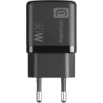 ⁦شاحن سريع بمخرجين Cellularline Charger 30W أسود⁩ - الصورة ⁦3⁩