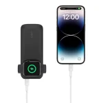 ⁦بور بانك بيلكن وايرلس Belkin 10000mAh مع شاحن لاسلكي لساعة آبل⁩ - الصورة ⁦5⁩