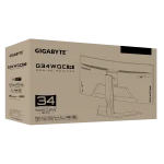 ⁦شاشة جيجابايت العاب 34 بوصة Gigabyte G34WQC 144hz VA منحنية⁩ - الصورة ⁦9⁩