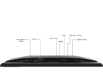 ⁦شاشة لينوفو Lenovo 27 inch Monitor منفذ Type C حامل Adjustable Stand⁩ - الصورة ⁦3⁩