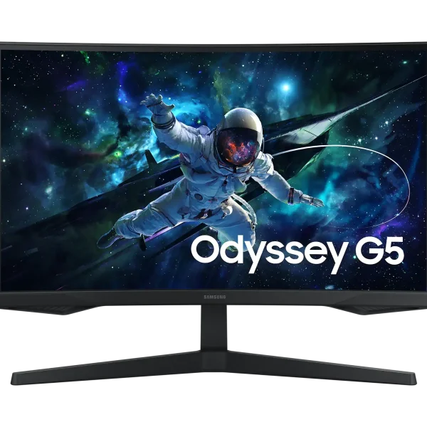 27 Odyssey G5 G55C QHD 165Hz Curved Gaming Monitor (1)