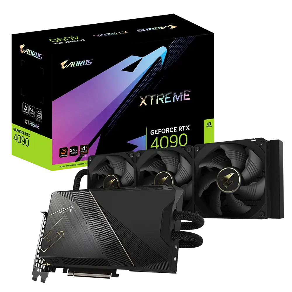 AORUS GeForce RTX 4090 XTREME WATERFORCE 24G AORUS GeForce RTX 4090 XTREME WATERFORCE 24G