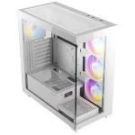 ⁦كيس كومبيوتر انتيك Antec CX300 ARGB أسود وأبيض وتبريد مائي⁩ - الصورة ⁦13⁩