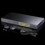 ⁦سويتش شبكة كودي CUDY 16-GbE PoE Switch with 2 Uplink SFP⁩ - الصورة ⁦2⁩