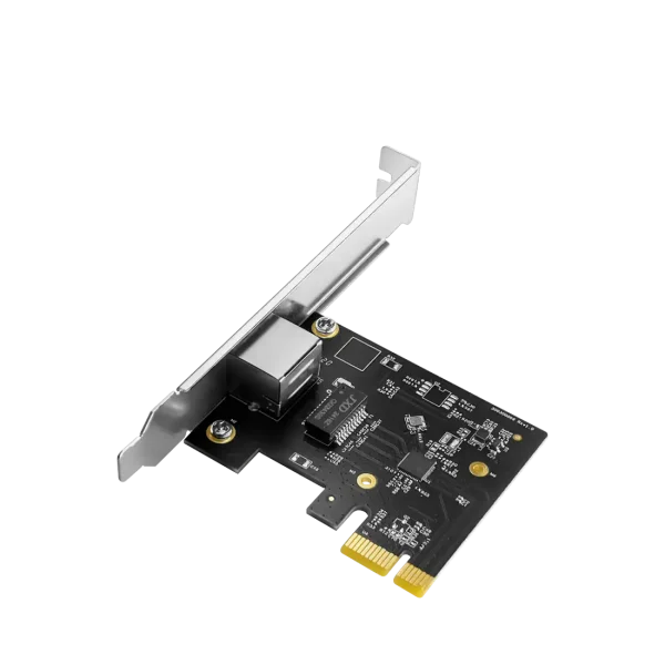 CUDY 2.5 Gbps PCI-E Ethernet Adapter PE25