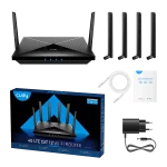⁦راوتر كودي CUDY 4G Cat 12 AC1200 LT12 واي فاي 6⁩ - الصورة ⁦5⁩