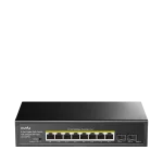 CUDY 8-GbE PoE Switch with 2 Uplink SFP
