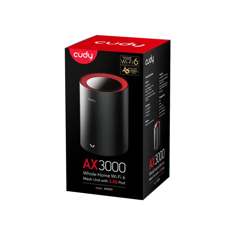 CUDY AX3000 2.5G Wi-Fi 6 Mesh M3000