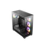 ⁦كيس كومبيوتر انتيك Antec CX300 ARGB أسود وأبيض وتبريد مائي⁩ - الصورة ⁦7⁩