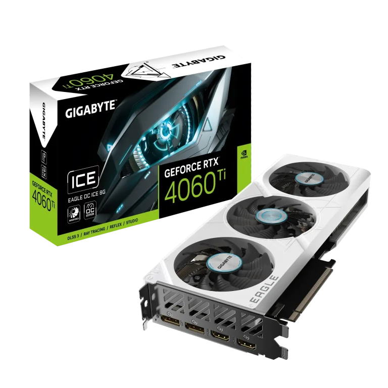 GIGABYTE GeForce RTX 4060 Ti EAGLE OC ICE 8G