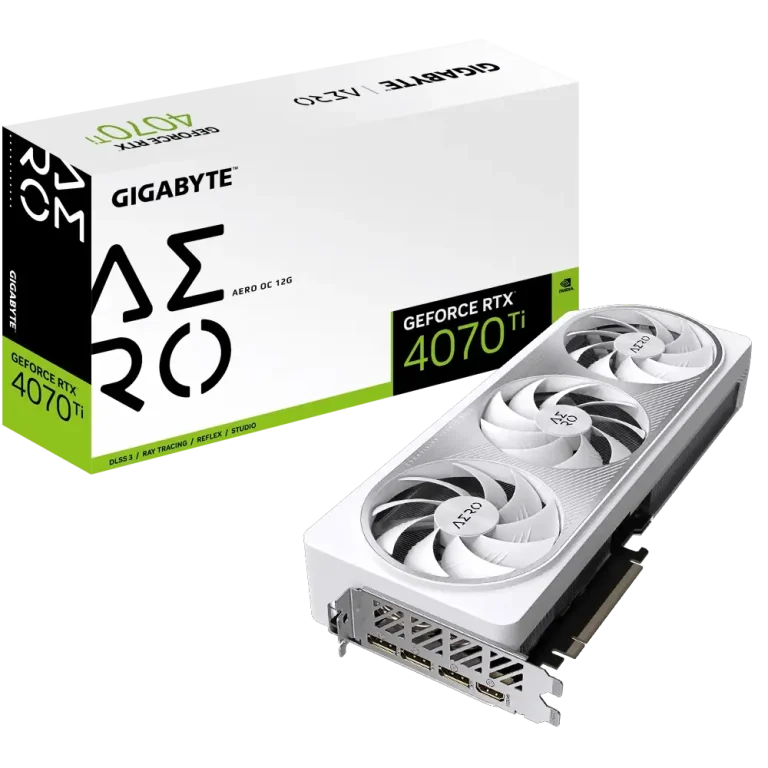 GIGABYTE GeForce RTX 4070 Ti AERO OC 12G