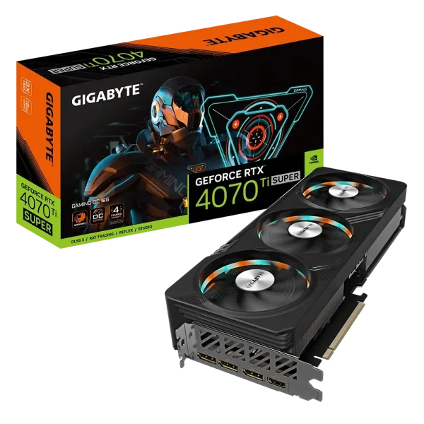 GIGABYTE GeForce RTX 4070 Ti SUPER GAMING OC 16G