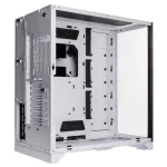 ⁦كيس كومبيوتر ليانلي داينمك LIANLI O11 DYNAMIC XL ROG فضي وأبيض⁩ - الصورة ⁦7⁩