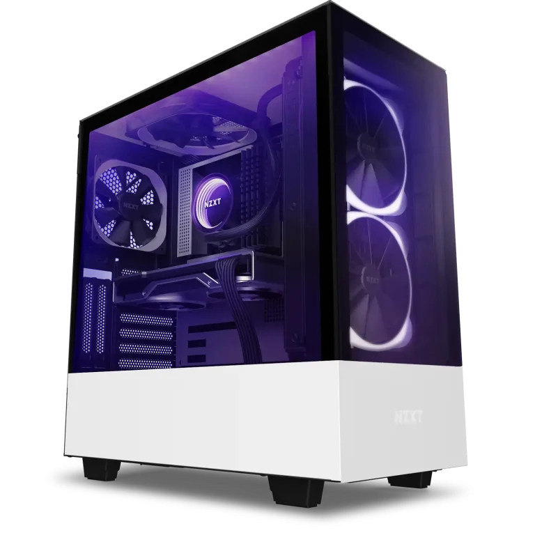 NZXT H510 ELITE TEMPERED GLASS white