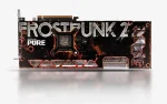 ⁦كرت شاشة Sapphire Pure AMD Radeon RX 7700 XT 12GB Frostpunk 2⁩ - الصورة ⁦2⁩