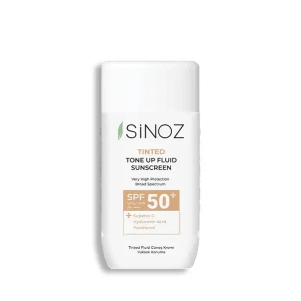 سينوز واقي شمس SPF50 سائل ملون 50 مل