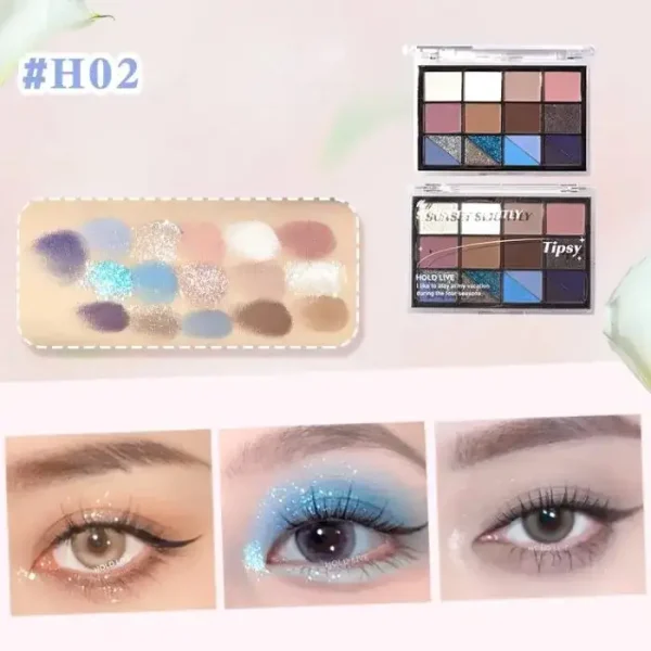 هولد لايف باليت ظلال بلاي وذ كولور لايت H02