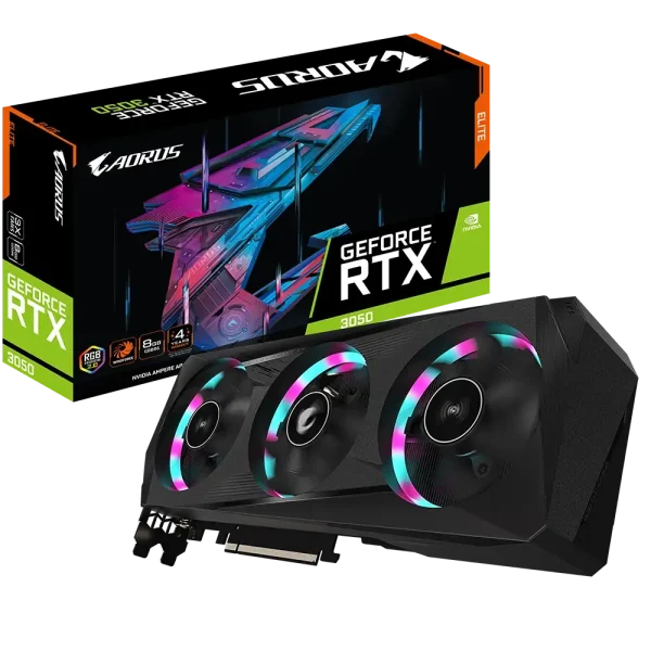 GIGABYTE AORUS GeForce RTX 3050 ELITE 8G