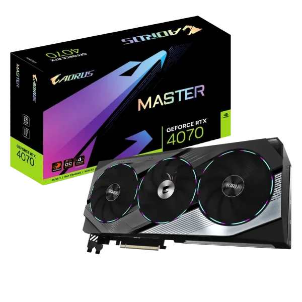 GIGABYTE AORUS GeForce RTX 4070 MASTER 12G